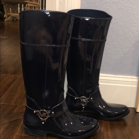Michael Kors rain boots size 7 women - Picture 1 of 5